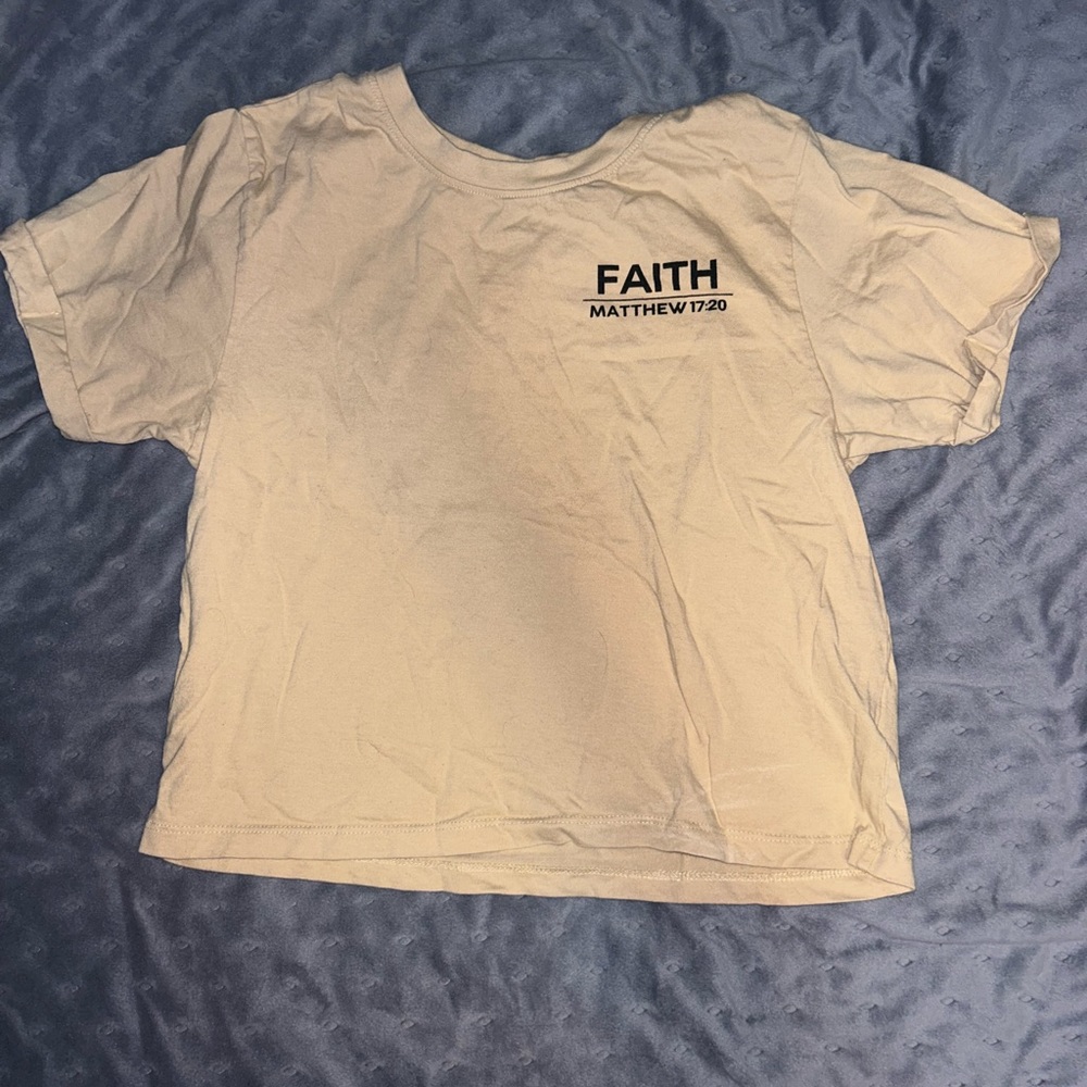 Faith crop top